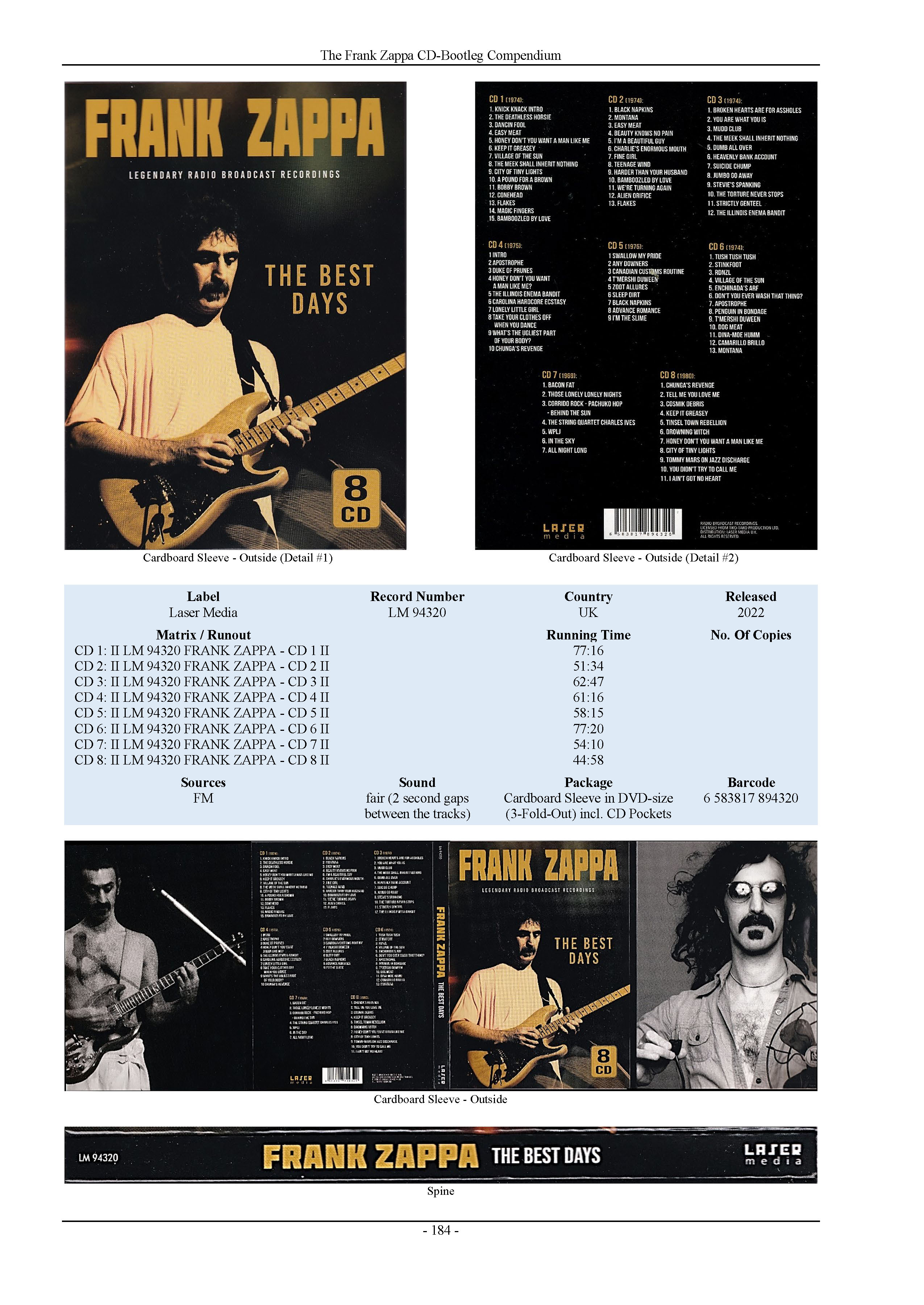 The Frank Zappa CD-Bootleg Compendium